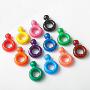 Crayons à doigts 3D lavables pour enfants, empilables, crayons de peinture colorés - Product Image 3