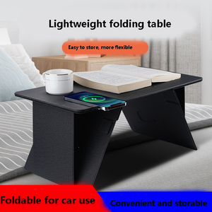 Mesa Portátil para Laptop con Cargador Inalámbrico Magnético de 15W, Escritorio Plegable para el Hogar o para Usar en la Cama para Leer o Escribir - Product Image 2