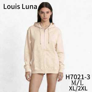 Felpa con cappuccio da donna Louis Luna H7021 M L XL 2XL Autunno Inverno Abbigliamento sportivo casual Pullover a maniche lunghe - Product Image 1