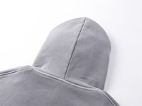Fabricant de sérigraphie conception logo personnalisé bas quantité minimale de commande 400 Gsm haute qualité personnalisé coton hommes sweats à capuche