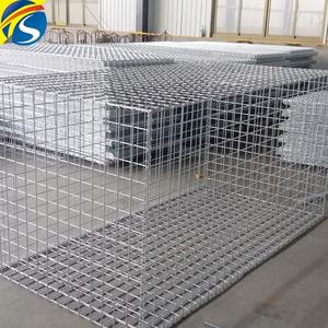 Mur de jardin/jardinière en gabion/cage en gabion soudée 1m x 1m x 1m boîtes en gabion cage en pierre pour mur de soutènement - Product Image 4