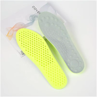 Vente chaude sport confort semelles 4D personnalisé absorbant les chocs course respirant Latex Tpu mousse chaussure semelle