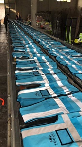 سترة أمان عاكسة مخصصة عالية الوضوح من الفئة 2 وفقًا لمعايير ANSI، مقاومة للماء باللون البرتقالي مع إضاءة LED وشعار مخصص - Product Image 6