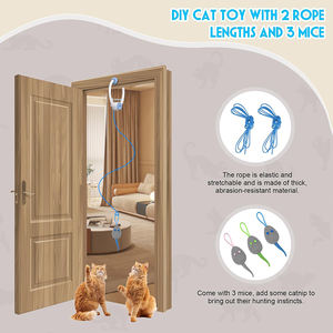 Nuevo Juguete Automático <span class=keywords><strong>para</strong></span> <span class=keywords><strong>Gatos</strong></span> con Forma de Ratón Colgante, Recargable, Baterí<span class=keywords><strong>a</strong></span> de Larga Duración, Múltiples Escenarios de Aplicación, Juguetes Interactivos <span class=keywords><strong>para</strong></span> <span class=keywords><strong>Gatos</strong></span> - Product Image 4