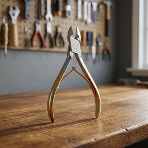 ASAP Bestselling Sustainable Half Gold Cuticle Nail Nipper Stainless Steel Manicure Pedicure Set Toes Fingernail Wide Jaw - Product Image 3