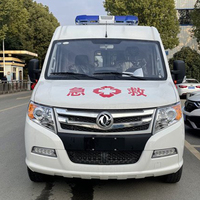 Nueva Ambulancia Diésel Manual Dongfeng con Tracción Delantera, Dimensiones de 3-8m de Largo, Velocidad Máxima de 150km/h, Vehículo de Emergencia, Euro 3, Producto Popular en China