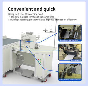 Máquina de Coser Cortinas Automática de Alta Velocidad y Eficiencia, Multiagujas, de Alta Capacidad para Fábrica - Product Image 4