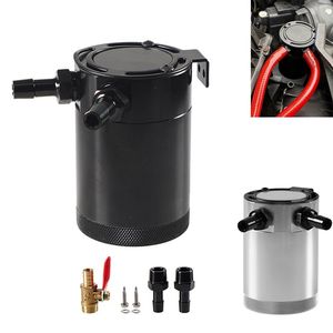 ถังดักน้ำมันอลูมิเนียม2พอร์ตพร้อมวาล์วระบายน้ำถังเก็บน้ำมันอเนกประสงค์ - Product Image 6