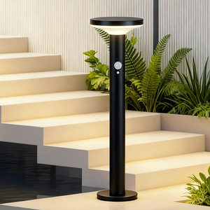 Juming Solar-Rasenleuchte IP65 Wasserdichte Aluminium-LED-Gartenweglampe Außenbeleuchtung für Landschaftsgestaltung - Product Image 3