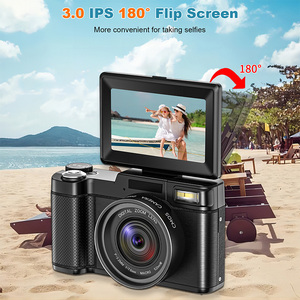 4K Vlog Digital Camcorder, With Tripod 16X 3.0" Display <b>Card</b> up to 128GB - Product Image 2