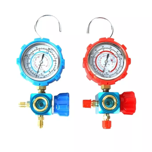 <strong>Manifold</strong> <strong>Refrigeration</strong> Single Valve <strong>R134A</strong> R410A R22 Pressure <strong>Manifold</strong> <strong>Gauge</strong> for air Conditioner - Product Image 3