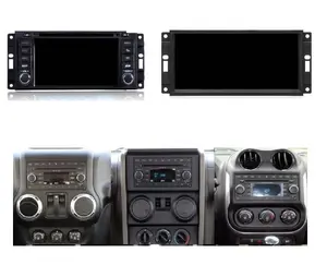 UPSZTEC ระบบแอนดรอยด์ดีวีดีรถยนต์,ระบบนำทาง GPS เครื่องเล่นวิดีโอหน้าจอสัมผัสสำหรับรถจี๊ปเข็มทิศสำหรับไครสเลอร์300C สำหรับ Dodge RAM