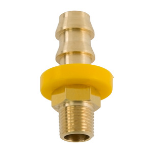 Xiangjia Machinery Male <b>Adapter</b> Nptf Threaded Brass Push On For Automation Connectors - Product Image 1