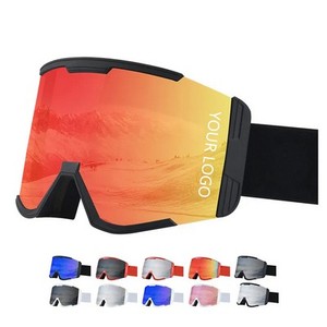 Lunettes de ski multicolores Wide Vision Clear Lunettes de ski avec logo vente en gros - Product Image 2