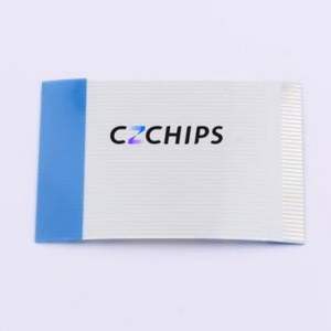 FFC-1.0-38P-50mm-B FFC Cable (Flexible Flat Cable) P=1mm Connector 38P 1mm 0.3mm Reverse - Product Image 2