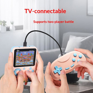 Nouvelle console de jeu portable pour deux joueurs, console TV Contra FC, écran couleur, grand écran, contrôleur rétro classique G5, Wi-Fi, cadeau - Product Image 2