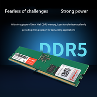 Mémoire RAM DDR5 Great Wall 32 Go 16 Go 48 Go 4800 MHz 5600 MHz pour PC de bureau et ordinateur portable, fonction ECC, stock disponible