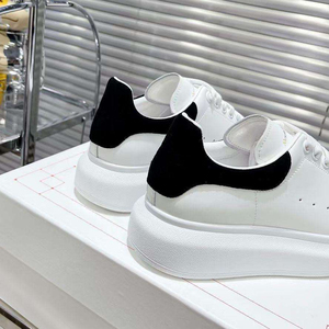 Espadrilles jetables en cuir synthétique <span class=keywords><strong>Alexander</strong></span> McQueen pour femmes, chaussures décontractées, et coton de haute qualité pour hommes – Nouveauté très demandée - Product Image 6