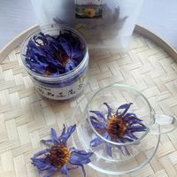 Teh Kesehatan Terlaris Lan Lian Hua, Bunga Teratai Biru Kering untuk Pelangsingan, Tersedia dalam Kemasan Kotak, Sachet, Botol, dan Vakum