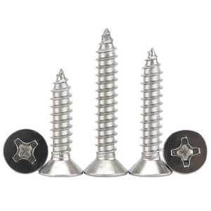 Tornillos autorroscantes avellanados de acero inoxidable Mu Jin M2 M2.5 M3 M4 M5 M6 para aplicaciones en madera - Product Image 2