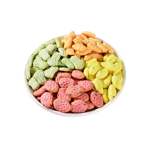 OEM Baby Biscuit Melt-in-the-Mouth Fruit Shaped <strong>Snack</strong> Halal Certified Crispy <strong>Snack</strong> for Kids - Product Image 1