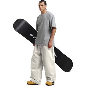 Pantalons de neige personnalisés unisexes, imperméables 15K, respirants 10K, coupe-vent, pour le ski et le snowboard - Product Image 2