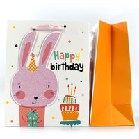 Sac de transport de cadeaux pour enfants, sacs en papier de shopping pour ballons à la mode