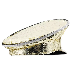 Chapeau de capitaine steampunk en strass à faible MOQ, chapeau de pirate avec logo personnalisé, idéal pour les bals régents et les fêtes Jane Austen - Product Image 3