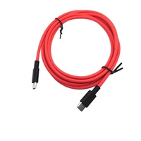 Ponsel 3Ft Kecepatan Tinggi 5A Kabel Data Pengisian Cepat USB Tipe C
