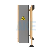 Barrière de circulation automatique AKE avec bras de clôture, reconnaissance faciale, code QR, anti-collision, en alliage d'aluminium, pour contrôle d'accès des véhicules