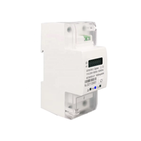 Zigbee Gateway Tuya monophasé 65A Din Rail compteur d'énergie intelligent WIFI 110V 220V 50/60Hz kWh wattmètre LI minuterie moniteur