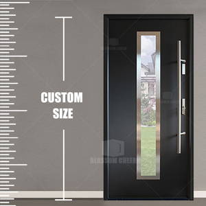 Double <span class=keywords><strong>porte</strong></span> <span class=keywords><strong>d</strong></span>'<span class=keywords><strong>entrée</strong></span> moderne pour les entrées des maisons Portes de sécurité en <span class=keywords><strong>acier</strong></span> et fer en gros <span class=keywords><strong>Porte</strong></span> de sécurité en fer et métal pour les maisons - Product Image 4