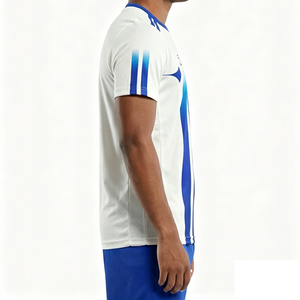 Camiseta Deportiva <span class=keywords><strong>de</strong></span> Punto Sublimada Personalizada, Fabricante Chino al <span class=keywords><strong>por</strong></span> <span class=keywords><strong>Mayor</strong></span>, Camiseta <span class=keywords><strong>de</strong></span> Manga Corta <span class=keywords><strong>de</strong></span> Poliéster para Hombre <span class=keywords><strong>de</strong></span> Alta Calidad - Product Image 4