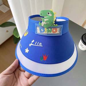 Chapeau de soleil pour enfants, visière anti-UV pour filles, nouveau modèle été 2025, chapeau de soleil ajouré pour enfant - Product Image 6