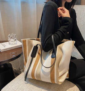 New <b>Large</b> Capacity Handbag for Girls Shopping Fashionable and Casual Chinese Canvas <b>Large</b> Handbag Shopping <b>Bag</b> - Product Image 5