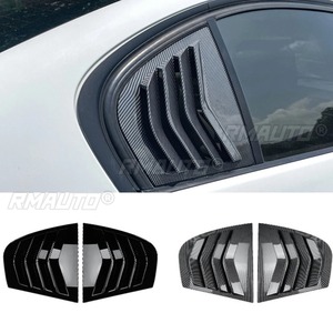 For BMW 3 Series E90 320i 330i M3 2005-2011 Styling Kits Car Side Rear <b>Window</b> Louver Shutter <b>Cover</b> Rear Quarter Panel <b>Window</b> - Product Image 2