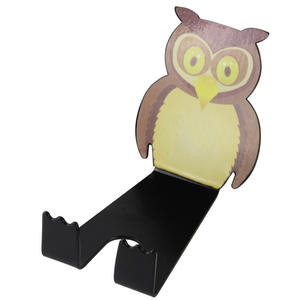 Soporte de pared para bicicleta Antuke Owl, gancho metálico para bicicleta, soporte de almacenamiento duradero para uso en interiores y exteriores - Product Image 2