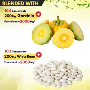 OEM kapsul teh hijau untuk pembersih usus besar detoks cepat bahan teh hijau untuk dewasa dengan Garcinia Cambogia - Product Image 3