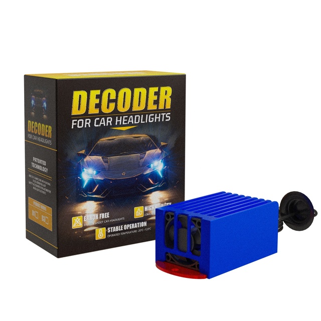 TAOCHIS D1S D3S Lamp Retrofit Item with Cooling Fan 9-36V Car LED Resistor Decoder Canbus Error Free Interference Canceller