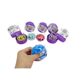 Jouet Squishy en TPR en forme de corne de cerf de Noël de 5,5 cm, avec poudre dorée, taille extra large, simulation de nourriture à cuire à la vapeur, anti-stress pour filles - Product Image 2
