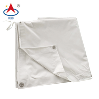 Bâche d'extérieur en pvc, toile résistante et étanche, bâche blanche, bâche de couverture de qualité supérieure