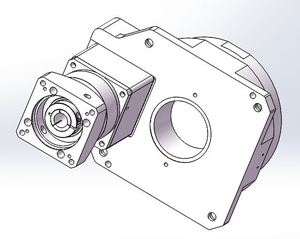โต๊ะหมุนแบบกลวงพร้อมชุดเกียร์ดาวเคราะห์ ZK60 - Product Image 3