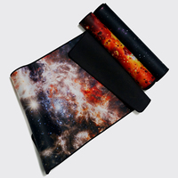 Tapis de souris de jeu avec coutures sur les bords, tapis de souris personnalisé avec image, tapis de bureau imperméable en caoutchouc pour clavier et souris de jeu