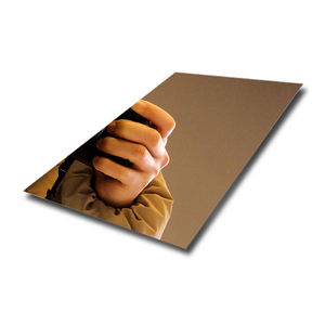 Migliore Qualità di Colore Decorativo In Acciaio Inox Titanio Color Oro Rivestito 8K Finitura A Specchio Lamiera di Acciaio inox - Product Image 1