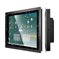 PC Industrial Todo en Uno de 23.6 Pulgadas con Pantalla Táctil de Alto Brillo, Panel Plano, Amplio Rango de Temperatura, Montaje en Pared/Soporte de Pared, en Stock