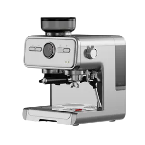 Değirmeni ile Espresso kahve makinesi hızlı ısı paslanmaz çelik çapak