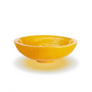 Lumivara Artisan <b>Resin</b> Bowl Handcrafted <b>Epoxy</b> Food Serving Bowl with Refined Modern Design for Sophisticated Dining & Decor - Product Image 1