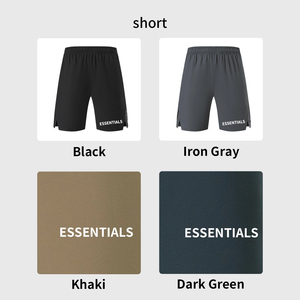 Shorts de course 2 en 1 pour hommes, respirants, légers, pour la salle de sport, entraînement, séchage rapide, shorts de sport - Product Image 3