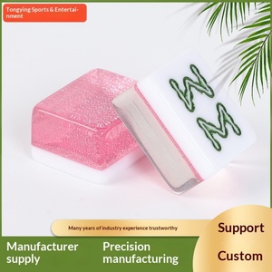 Fichas de Mahjong Americanas de Acrílico con Textura de Cristal, Hechas a Medida con Precisión, Directas de Fábrica, para Entretenimiento Familiar - Product Image 2