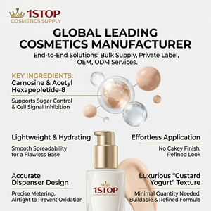 Base de <span class=keywords><strong>maquillage</strong></span> en gel minéral 4 couleurs, imperméable et hydratante, en bâton, articles finis en vrac - Product Image 2